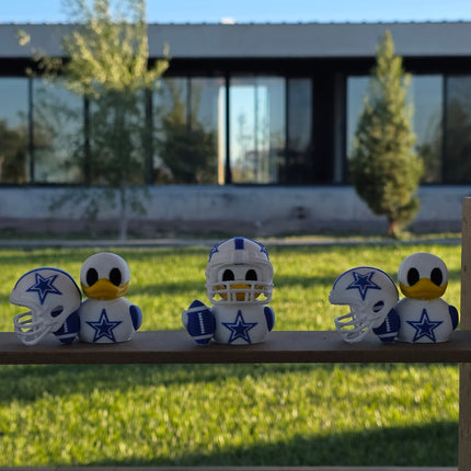 Dallas Cowboys Duck with Mini Helmet – 3D Printed Collectible 🏈⭐🦆