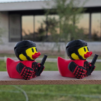 Chicago Blackhawks Hockey Duck – 3D Printed Collector Figure | NHL Fan Gift