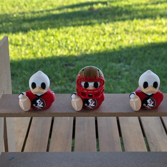 FSU Seminoles Football Duck – 3D Printed Collector Figure | Florida State Fan Gift
