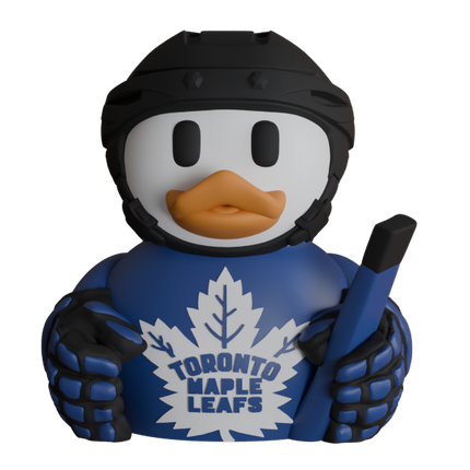 Toronto Maple Leafs Hockey Duck – 3D Printed NHL Fan Dashboard Duck | Maple Leafs Fan Gift | Hockey Car Dashboard Decor