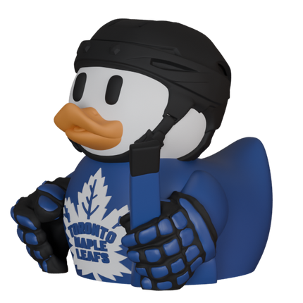 Toronto Maple Leafs Hockey Duck – 3D Printed NHL Fan Dashboard Duck | Maple Leafs Fan Gift | Hockey Car Dashboard Decor